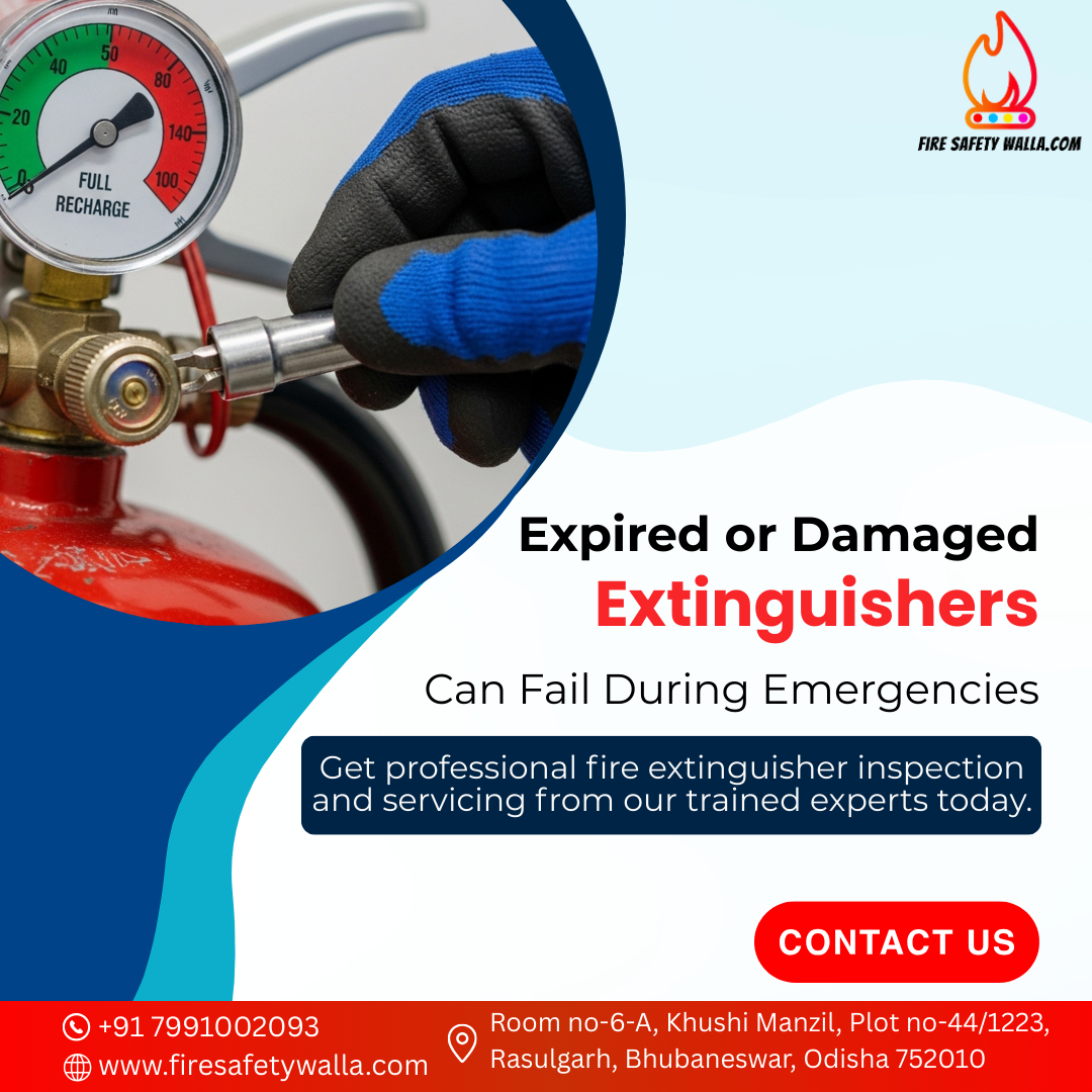 Expired or Damaged Extinguishers