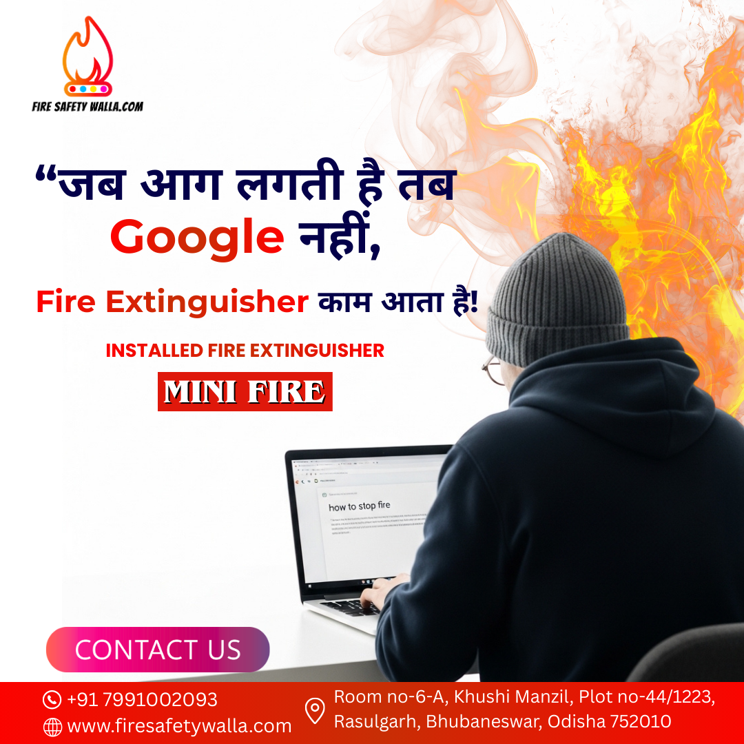 INSTALLED FIRE EXTINGUISHER